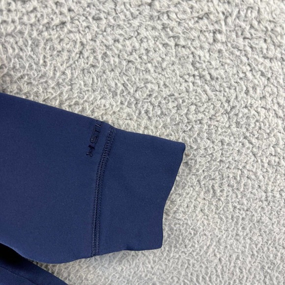 Under Armour Notre Dame Sweatshirt Men's Small Blue Graphic Hoodie Storm Logo - Picture 9 of 10